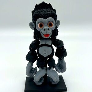 3D printed Articulated Baby Gorilla Fidget Toy Fun Collectib…